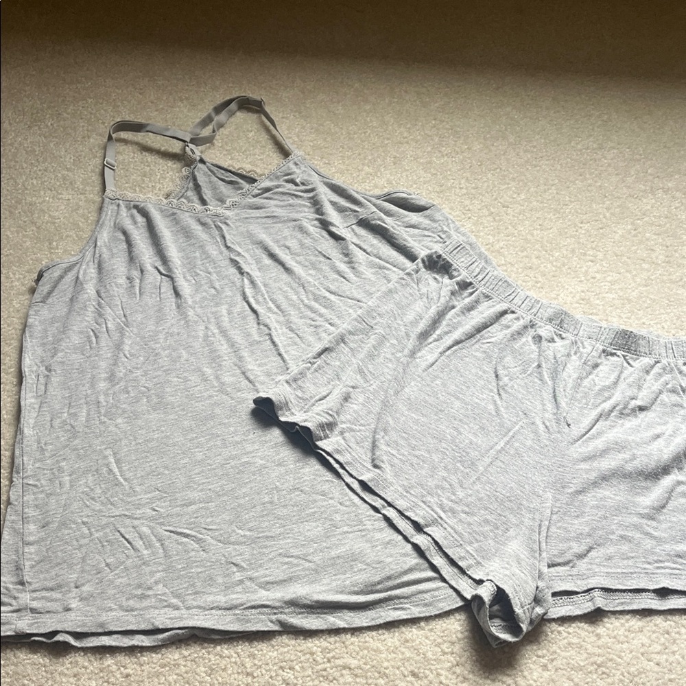 Gray pajamas